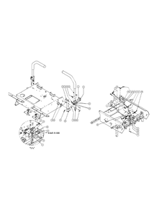Steering Assembly (2009 And After) Diagram and Parts List for ENFORCER48 53AH3AGN050-22HP Cub Cadet Lawn Tractor